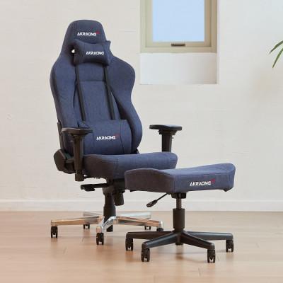 ふるさと納税 井原市 AKRacing Premium Denim+Footrest Denim【複数個口で配送】