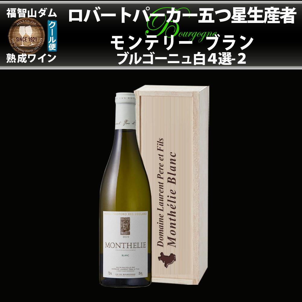 【ふるさと納税】FD569 福智山ダム熟成 五つ星生産者ブルゴーニュ白4選-02 ドミニクローラン モンテリー ブラン 750ml×1本 ワイン 白ワイン お酒 酒 アルコール ぶどう ブドウ 葡萄 飲料 冷蔵 福岡県 直方市 送料無料