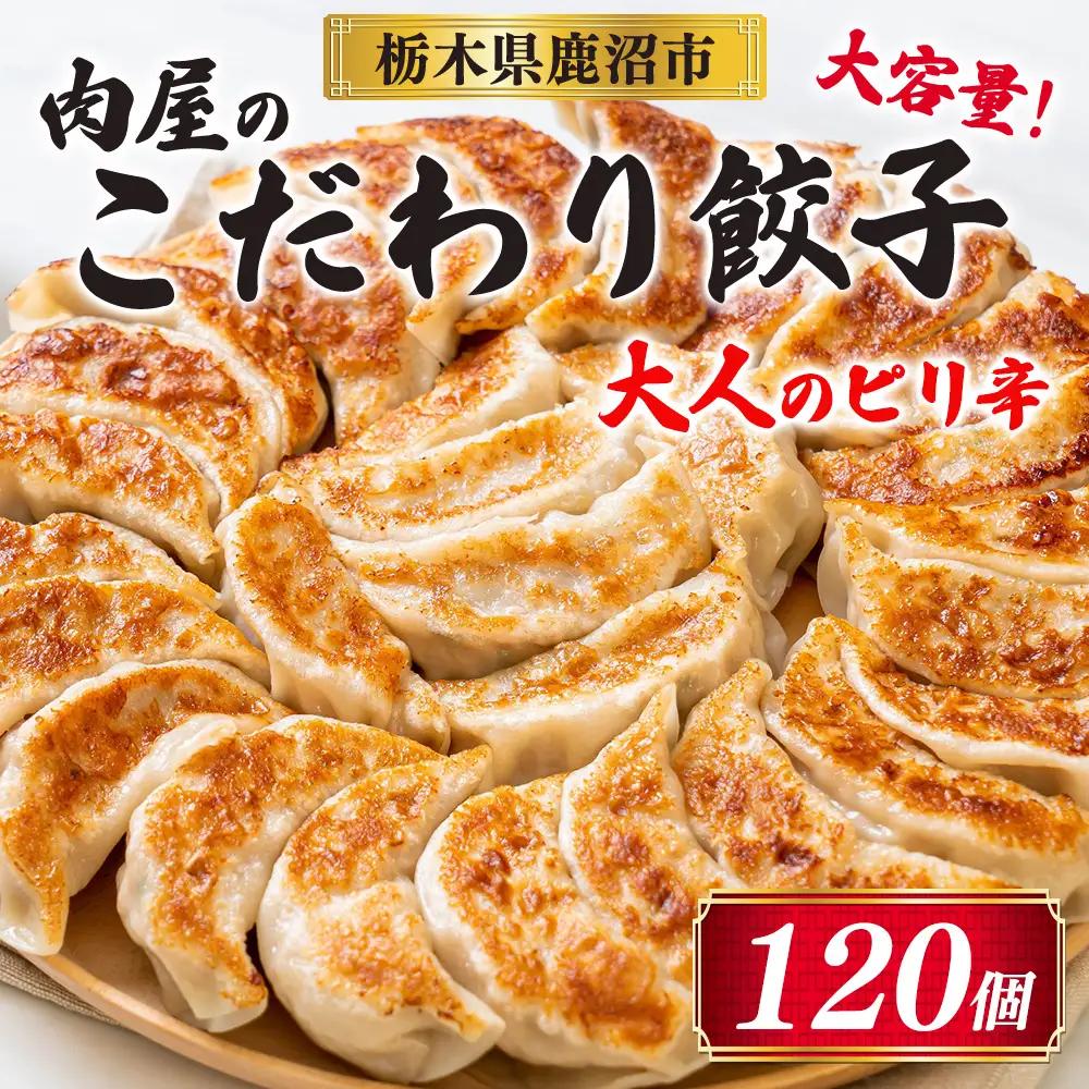 冷凍 生餃子 大人のピリ辛 肉屋の餃子（40個入り） 3パック