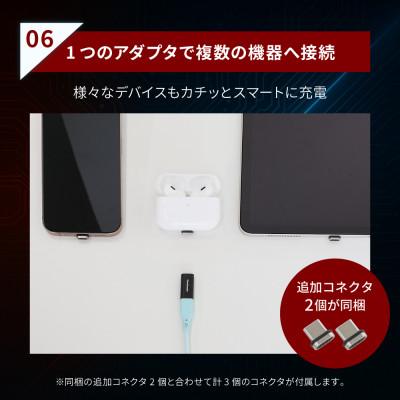 ふるさと納税 海老名市 マグネットで簡単ワンタッチ接続 USB Type-C 変換アダプタ+追加コネクタ2個セット |  | 03