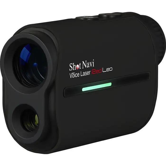 ショットナビ ボイスレーザーレッドレオ ブラック （Shot Navi Voice Laser Red Leo） ゴルフ 距離計