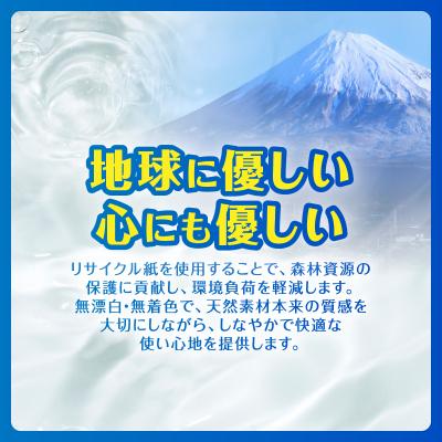 ふるさと納税 富士市 再生紙トイレットペーパー きらぱれっとトイレットペーパー8ロール(W)×4個 [sf108-008] |  | 02