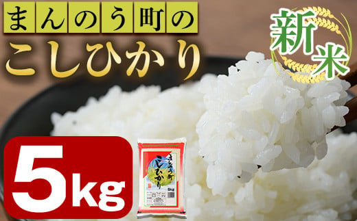 ＜令和6年産新米＞香川県まんのう町産 コシヒカリ(5kg) 【man027】【香川県食糧事業協同組合】