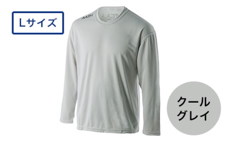 I4-05DA【カラー：クールグレイ サイズ：L】リカバリーウェア A.A.TH/ ロングTシャツ（品番：AAJ99302）