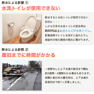災害用トイレセット 100回分 マイレット S-100 (非常用トイレや防災グッズ、防災トイレ)