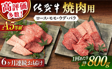 【6回定期便】佐賀牛 A5 厳選部位 焼肉用 総計4.8kg【桑原畜産】 [NAB230] 牛肉焼肉 牛肉焼肉 牛肉焼肉 牛肉焼肉 牛肉焼肉