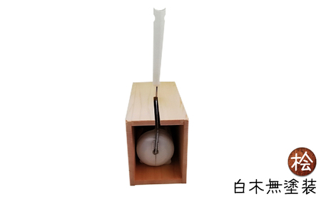 コロコロ収納BOX　ハンドメイド　桧 雑貨 インテリア コロコロBOX 見せる収納 木目 手作り 木のぬくもり 木製 おしゃれ 掃除用品 収納ケース 