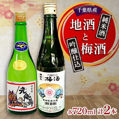 【ふるさと納税】地酒(純米酒)と梅酒(吟醸仕込梅酒)【1010882】