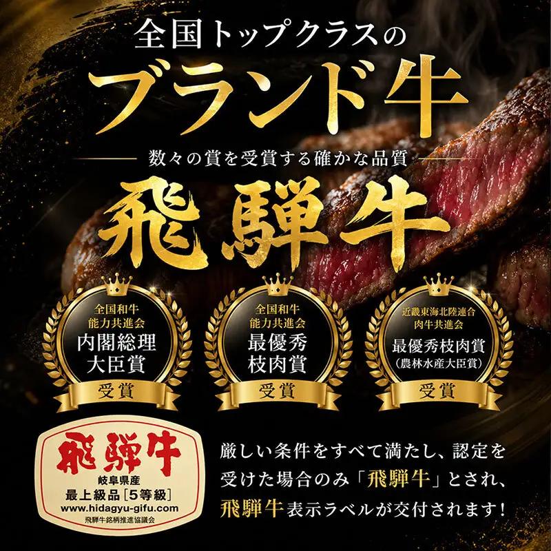 ふるさと納税　飛騨牛 牛肉 ステーキ サーロイン 180g×5枚 計900g A5 和牛 
