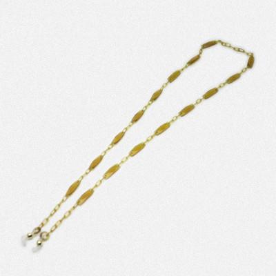 ふるさと納税 長崎市 メガネチェーン 白甲16　1点　〜長崎べっ甲細工まるとみ〜