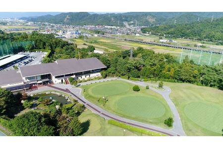 【平日】3名様ゴルフプレー券 彦根カントリー倶楽部 セルフ ゴルフ場利用権（食事付き）