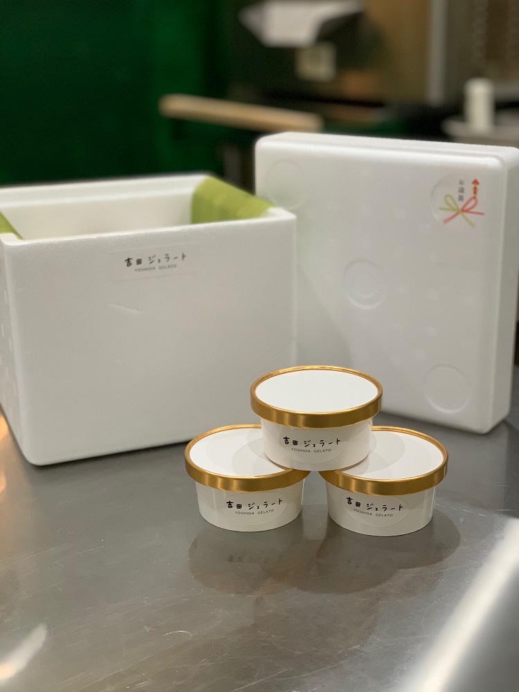 小さなジェラート工房「吉田ジェラート」が作るジェラートおまかせ８個セット