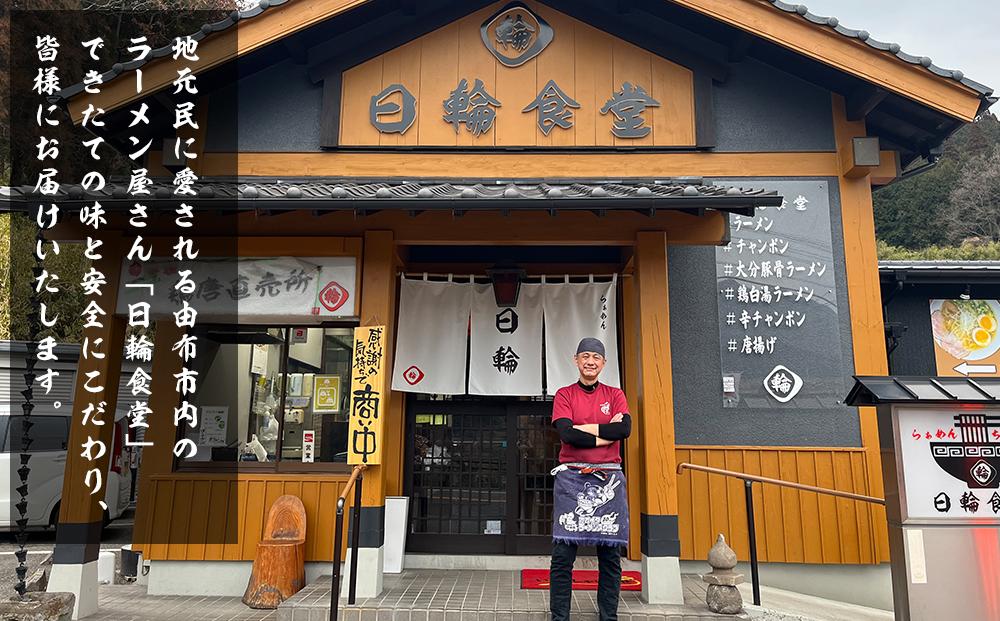 日輪食堂のラーメン2種×2食 食べ比べ4食セット（鶏白湯・醤油豚骨）