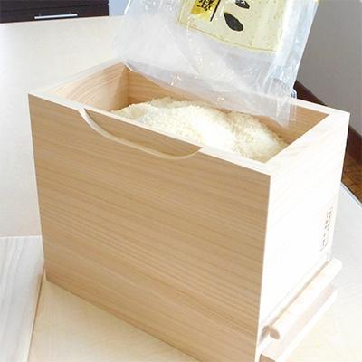 ふるさと納税 岸和田市 桐製米びつ一合計量タイプ5kgサイズ |  | 02