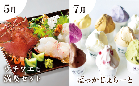【6回定期便】平戸うまかもん定期便【平戸瀬戸市場協同組合】[KAA209]