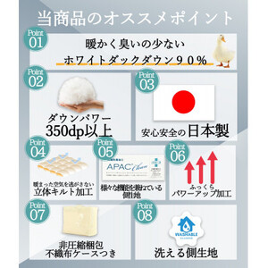 洗える羽毛合い掛け布団シングル ダウン90%350dp羽毛1.0kg 北欧デザイン コーラル【1443405】