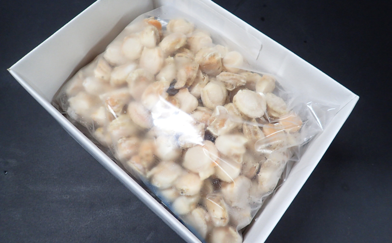 生食用ボイル済ベビーほたて800g(80～160玉) G-11036