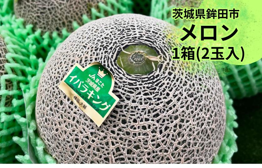 
                  上品で爽やかな甘さ！イバラキングメロン(2個入）
                