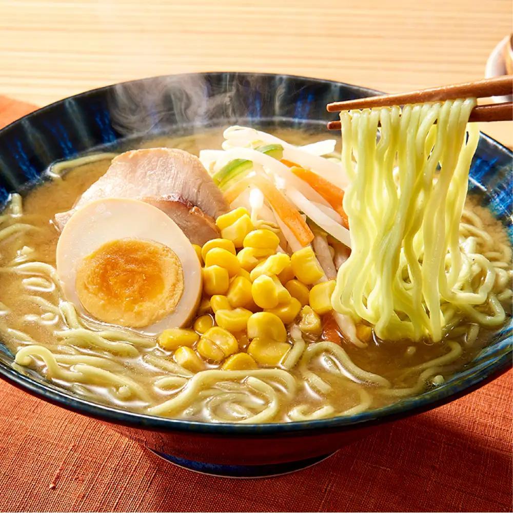 羅臼昆布ラーメン食べ比べ（しょうゆ２ しお２ みそ２)６個セット 麺 ラーメン 知床 北海道