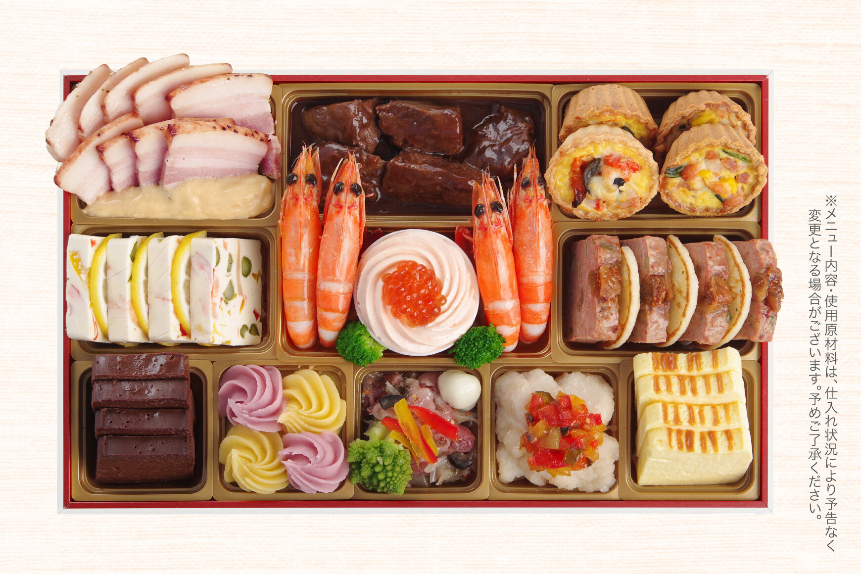 洋風 おせち ワインによく合うビストロおせち 「カメリア」4～5人前　40品目　洋風おせち専門店