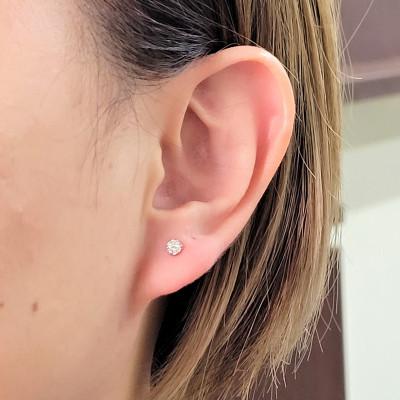 ふるさと納税 松山市 PT900 0.10ct ダイヤ ピアス インビジブル |  | 02