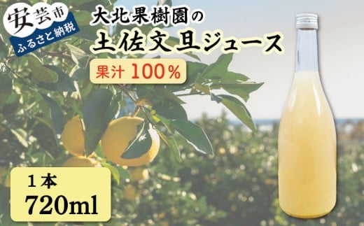 文旦 ジュース 720ml 1本 果汁 100％ 柑橘 みかん ぶんたん 土佐文旦 高知県 国産 ストレート ギフト 贈答用 高知特産 フルーツジュース 文旦ジュース みかんジュース 濃厚 香り 甘味 苦み 農家直送 瓶詰め 酒 割り材 文旦 サワー 南国 安芸市 高知県