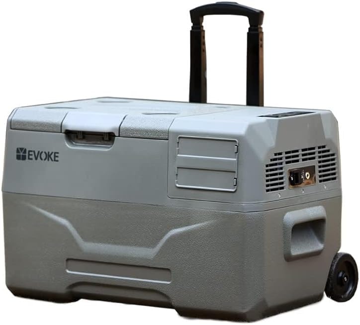 
            119-3_【EVOKE/イヴォーグ公式】 GLAZE30 ポータブル冷蔵30L（グレー）｜ ポータブル冷蔵庫 車載冷蔵庫 30L ポータブル冷凍庫 車載 冷蔵庫 車載用冷蔵庫 クーラーボックス GLAZE グレイズ -20℃～20℃ アウトドア キャンプ AC DC 12V 24V バッテリー別売り 愛知県 岐阜県 名古屋 acct EVOKE
          