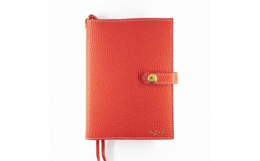 maf pinto (マフ ピント) 手帳カバー B6サイズ フレッシュレッド ADRIA LINE レザー 本革 日本製
