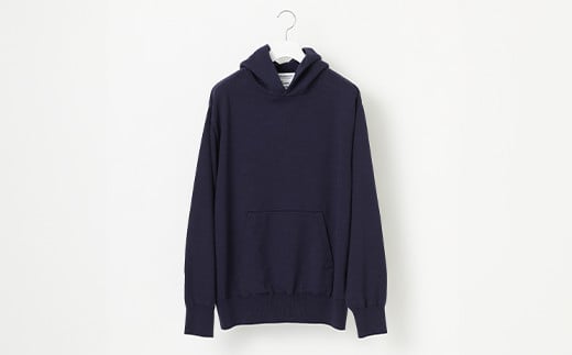 ≪順次発送≫ A3: A SWEATER IS FOR EVERYDAY. Hoodie NAVY ネイビー カシミヤセーター 服 洋服 ユニセックス メンズ レディース ブランド 数量限定 山形県 