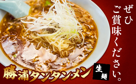 勝浦タンタンメン 担々麺 生麺 計21人前 (3人前×7箱) 有限会社鈴正《90日以内に出荷予定(土日祝除く)》