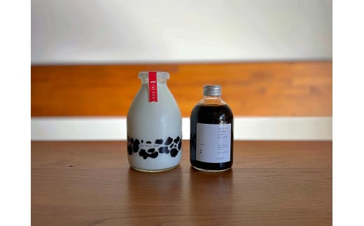 『TASTORY COFFEE AND ROASTER』カフェオレベース＆ミルクセット（500mlビン1本）エチオピア中煎り（加糖）