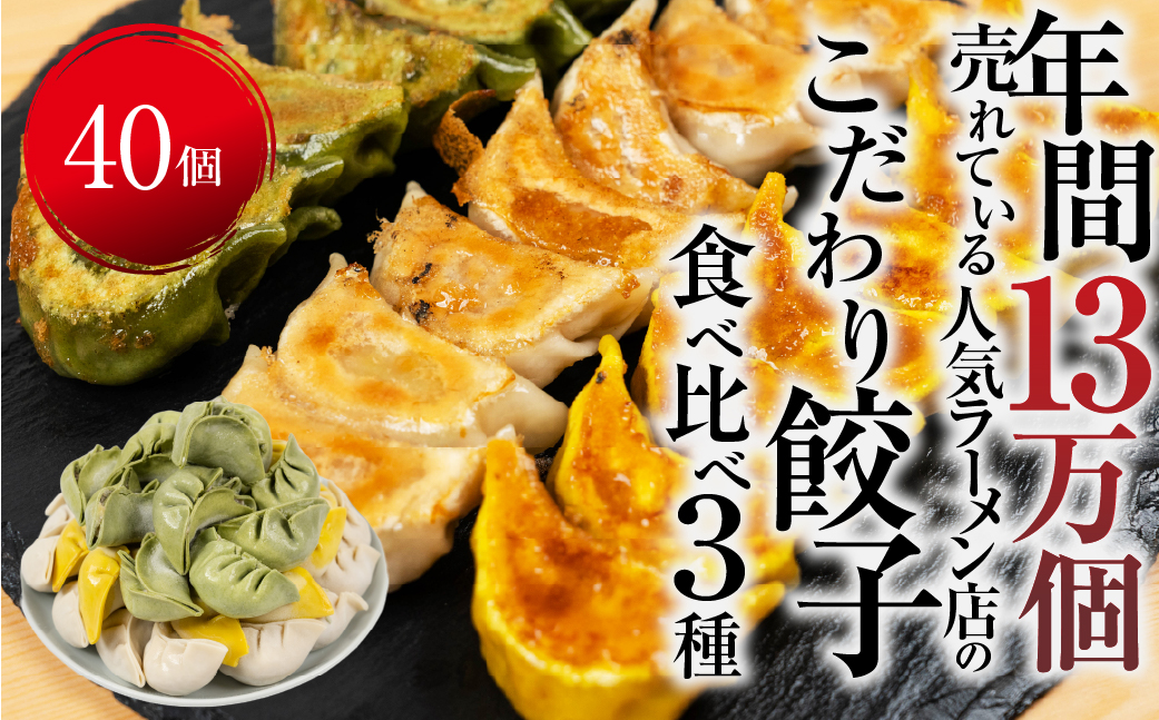 ぎふ夢餃子ミックス40個 人気餃子3種を詰め合わせ！ 冷凍餃子 食べ比べ メガ盛り 業務用 ぎょうざ ギョウザ 冷凍 グルメ お取り寄せ グルメ 冷凍食品 国産素材 飛騨牛 おりべ 織部 肉 ジューシー もちもち