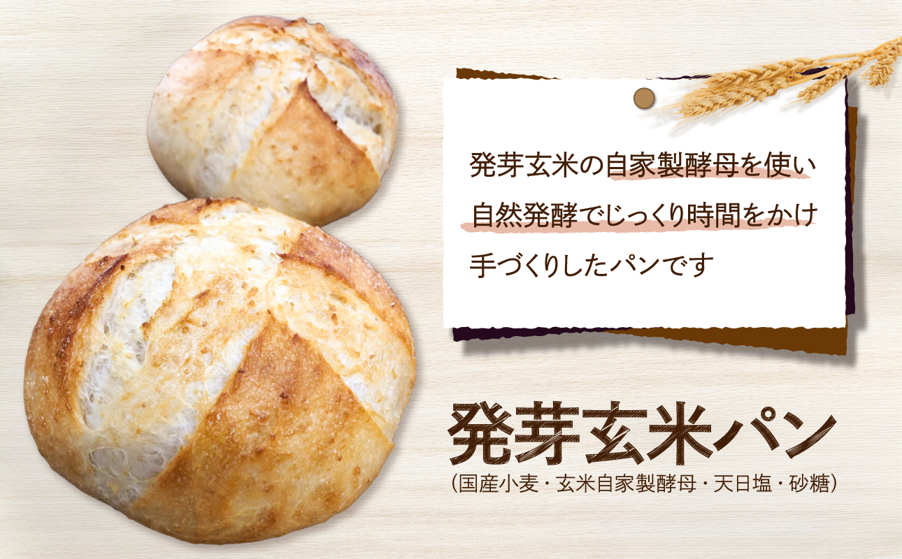 発芽玄米パンとベーグル（チーズ系セレクト）【 ベーグル パン 酵母 発芽 玄米 もっちり チーズ】