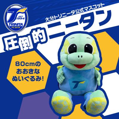 ふるさと納税 大分市 大分トリニータ公式マスコットぬいぐるみ「“圧倒的”ニータン」_R09004 |  | 01