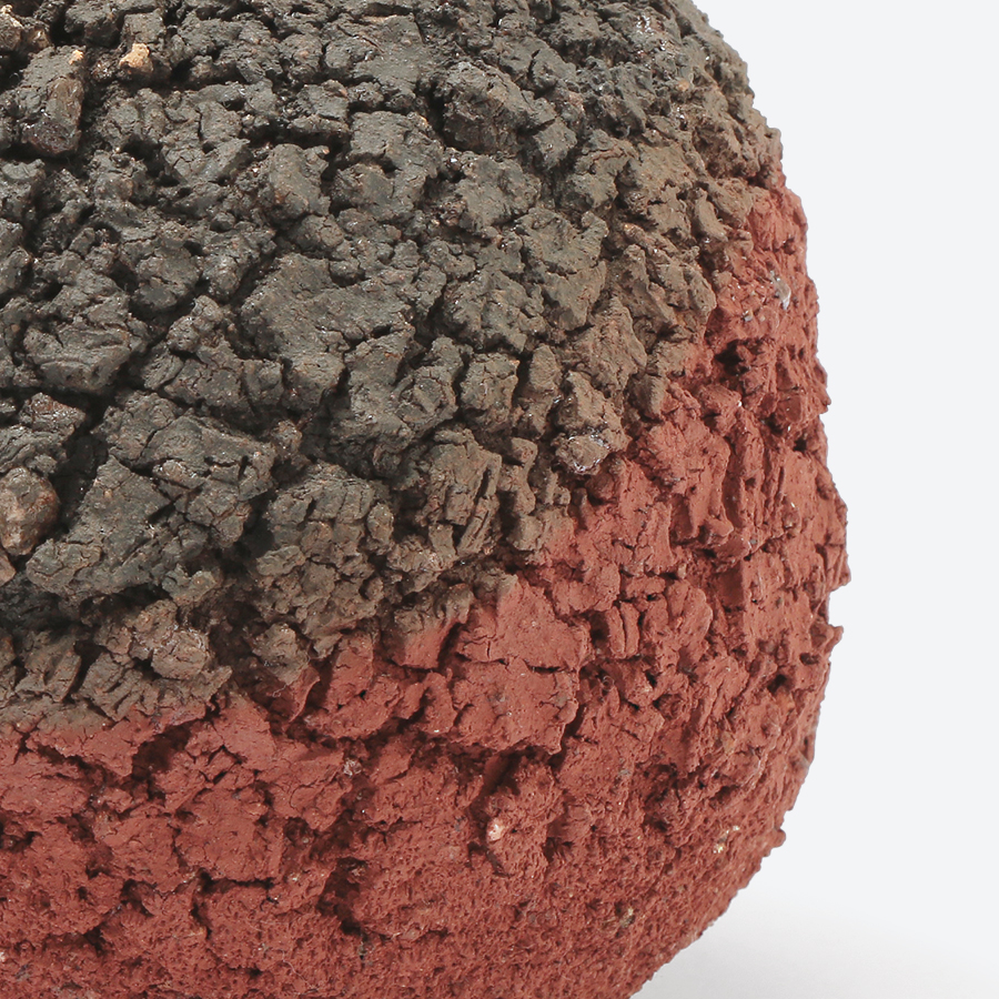 ＜伊藤赤水＞五代赤水　無名異窯変香爐（限定1点）