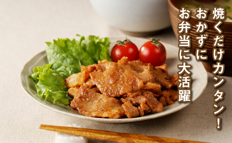 簡単調理 宮崎県産豚肉のみそ豚 小分け 6kg(300g×20P)_K16_0145_2