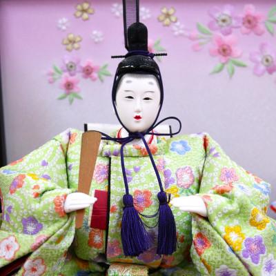 ふるさと納税 小野市 雛人形　京三五　5人「焼桐刺繍桜」オリジナル収納箱　No.35-804 |  | 02