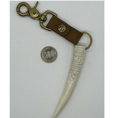 ふるさと納税 青森県 鹿角製 縄文キーホルダー(タイプA) |  | 01