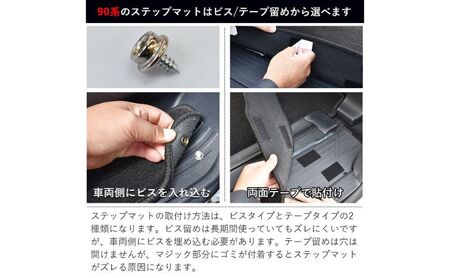 トヨタ 90系 95系 ノア /ヴォクシー /  専用フロアマット ノアとヴォクシー　選択 (ビス留め / マジックテープ留め)  フロアマット フロアーマット ガソリン ハイブリッド カーペットマッ