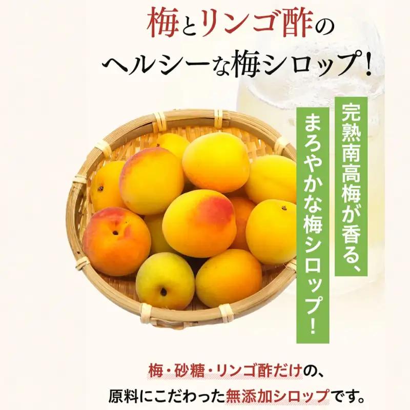 シロップ 660g 完熟梅シロップ  【kbe024-1】