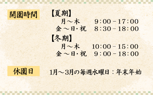 【3名様分】道の駅しかべ間歇泉公園 入園券 チケット 観光 スポット