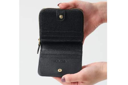 SOMES 二つ折り財布 （ブラック）PT-85 [ソメスサドル 北海道 砂川市 12260813-b] ソメス 財布 メンズ レディース 二つ折り 二つ折 2つ折り 本革 革 革製品 レザー ウォレ