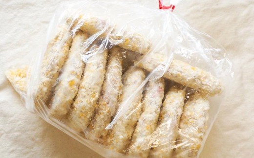 おうちで練物屋の揚げたてが楽しめる − 島玉ねぎフライ(たこ) １０枚入 （ご自宅用）−