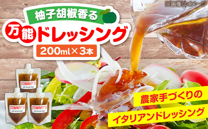 農家の作る！特製万能ドレッシング「TOMMY'S dressing」 200ml 《豊前市》【田村農産】 ドレッシング 国産ドレッシング サラダドレッシング 万能調味料 人気 お取り寄せ [VBE01