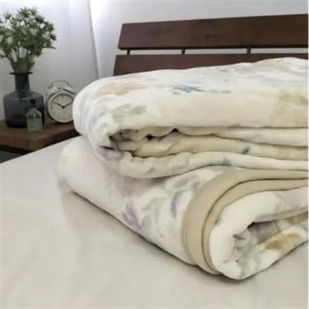 【シングルサイズ】『ほっ』とするやさしい暖かさの綿毛布  SH-36901S【1644239】