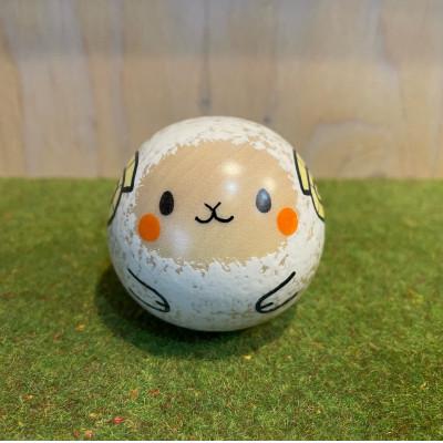 ふるさと納税 吉岡町 【こけしげのコケシ】コロこけし 干支 未(ひつじ) / 白 |  | 01