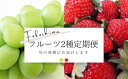 【ふるさと納税】No.2276フルーツ2種定期便 シャインマスカット/いちご【2025年～2026年発送】