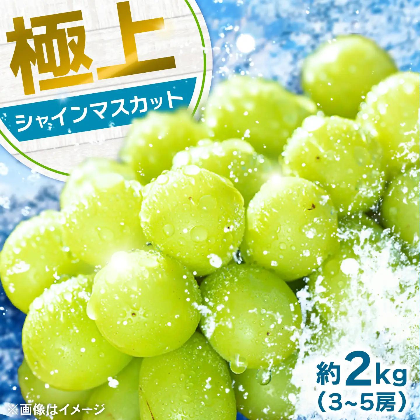 シャインマスカット 2kg 日田産 ARFD007 マスカット