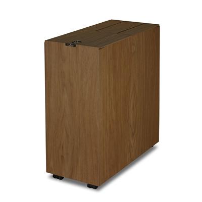 ふるさと納税 海南市 和歌山県海南市 バスクリビングペール 30Lブラウン 職人が手掛けるキッチンにおすすめの木目調ゴミ箱