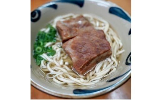 沖縄そば屋「米八そば」　ソーキそば　4食セット【1706267】